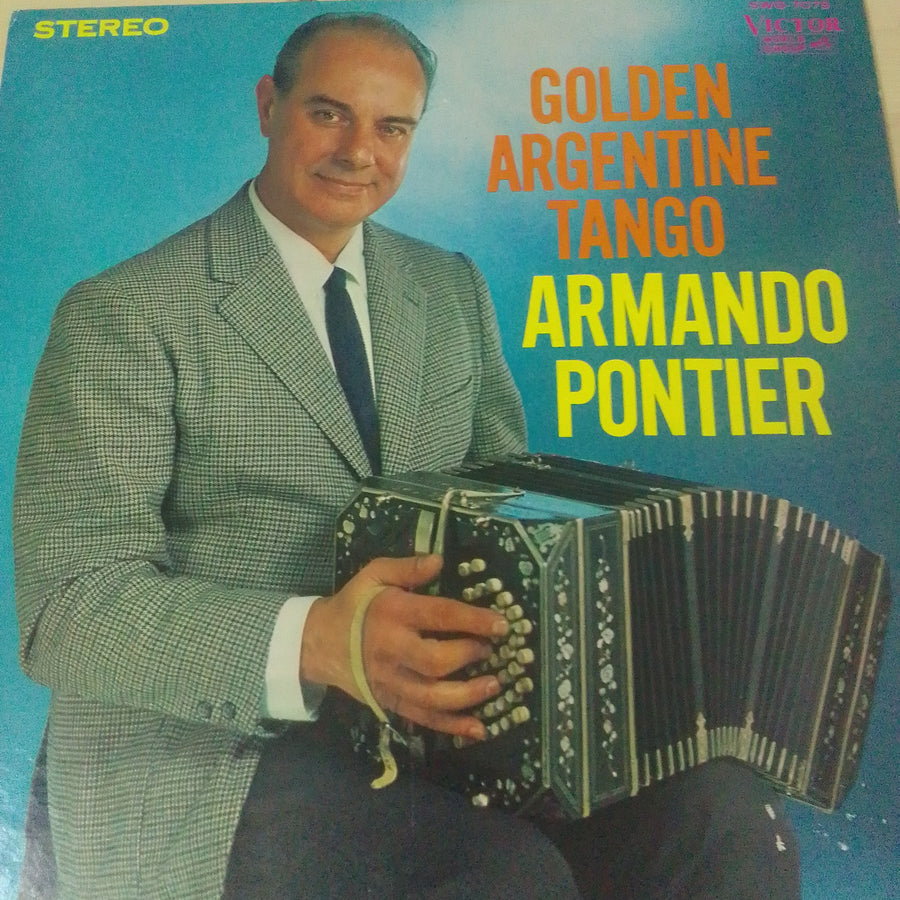 แผ่นเสียง ARMANDO PONTIER - GOLDEN ARGENTINE TANGO (Vinyl) (VG+)