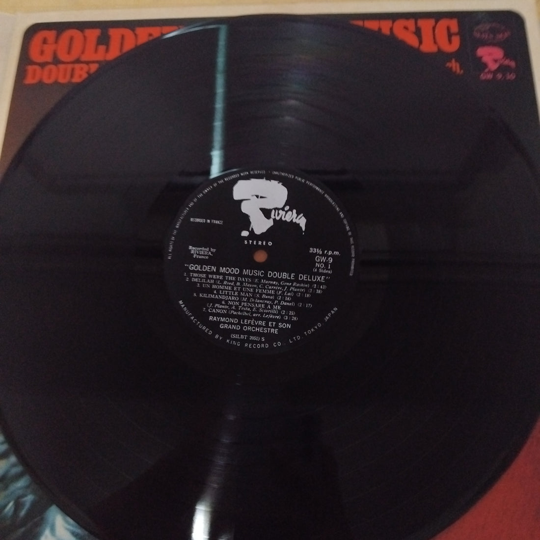 แผ่นเสียง RAYMOND LEFEVRE - Golden Mood Music Double Deluxe (Vinyl) (VG+) (2LPs)