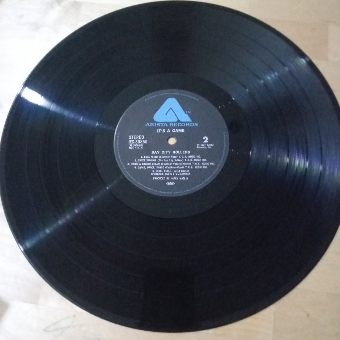 แผ่นเสียง Bay City Rollers - It's A Game (Vinyl) (VG+)