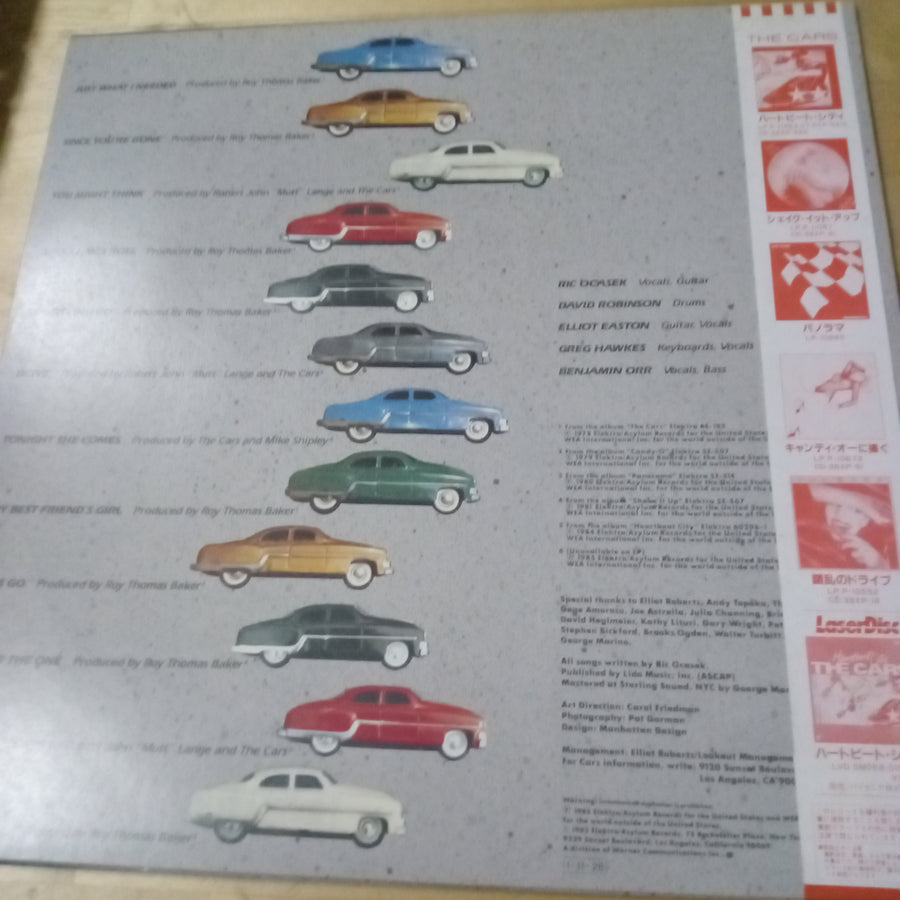 แผ่นเสียง The Cars - Greatest Hits (Vinyl) (VG+)