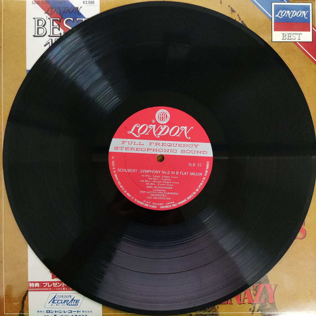 แผ่นเสียง VLADIMIR ASHKENAZY - BEETHOVEN PIANO SONATAS Nos.1,2 (Vinyl) (VG+)