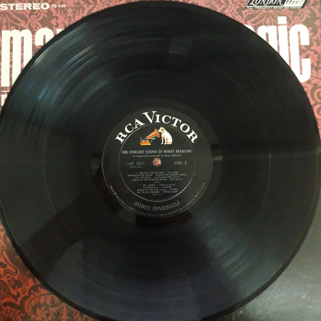 แผ่นเสียง Henry Mancini - The Concert Sound Of Henry Mancini (Vinyl) (VG)