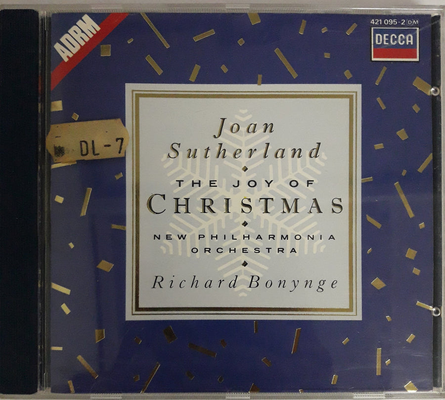 ซีดี Joan Sutherland, New Philharmonia Orchestra, The Ambrosian Singers, Richard Bonynge - The Joy Of Christmas CD VG+