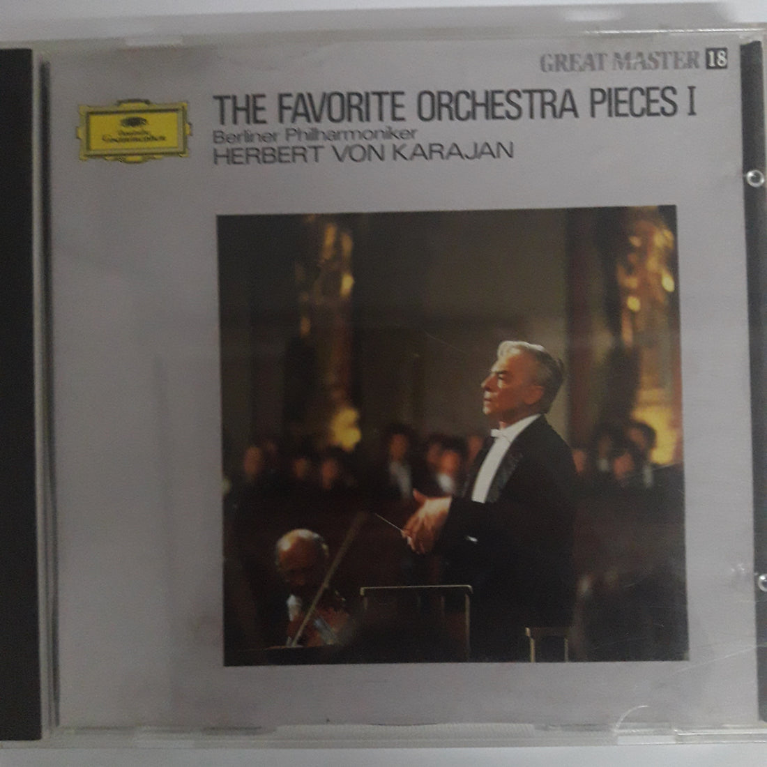 ซีดี HERBERT VON KARAJAN - THE FAVORITE ORCHESTRA PIECES I (CD) (VG+)