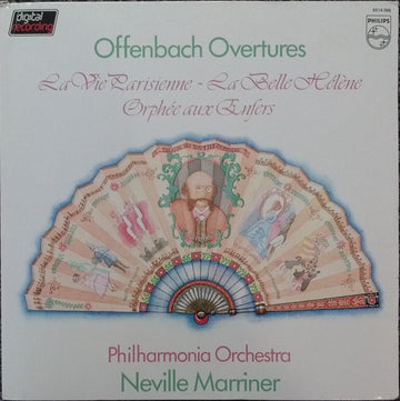 Jacques Offenbach - Philharmonia Orchestra, Sir Neville Marriner : 8 Ouvertures (LP)