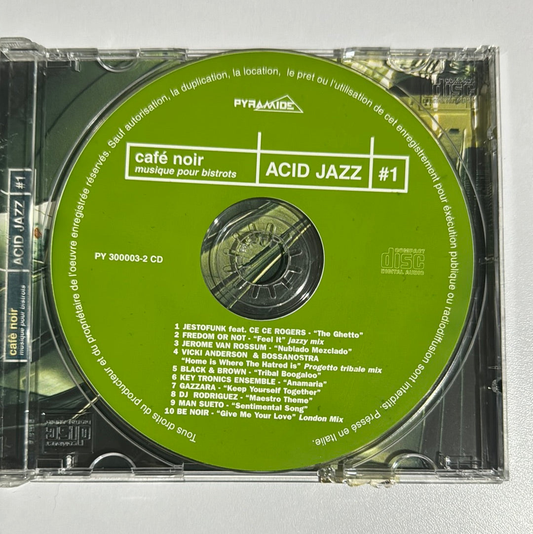 ซีดี Various - Café Noir - Acid Jazz Vol. 1 (CD) (VG+)