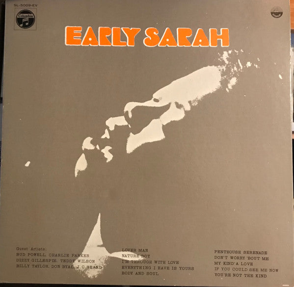 Sarah Vaughan : Early Sarah (LP)