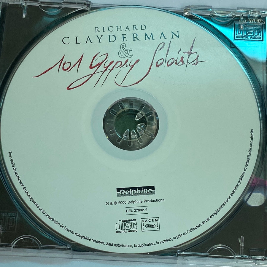 ซีดี Richard Clayderman - Richard Clayderman & 101 Gypsy Soloists (CD) (VG)