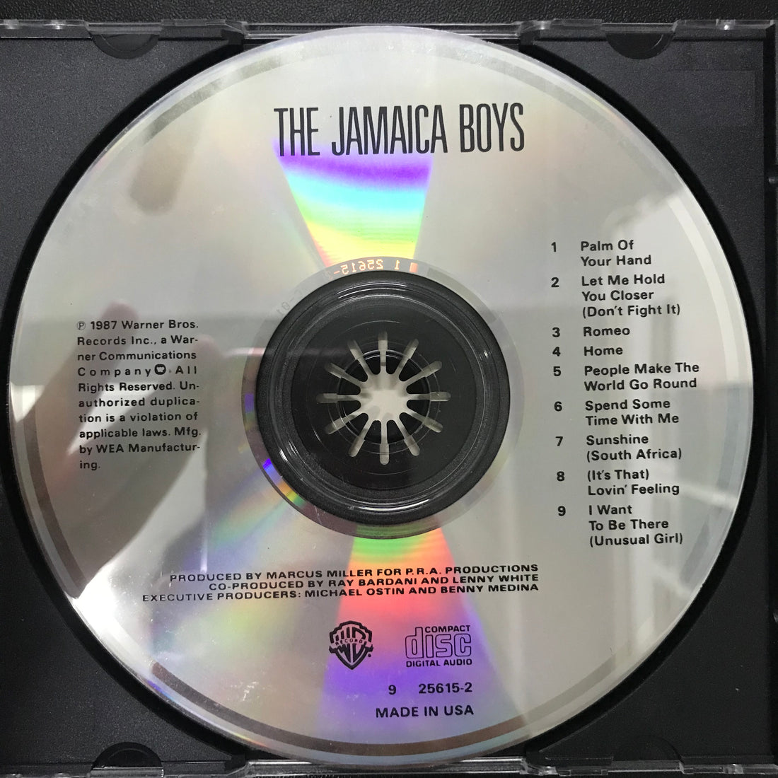 ซีดี The Jamaica Boys - The Jamaica Boys CD VG+