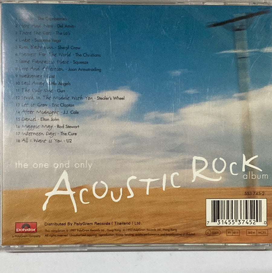 ซีดี Various - The One And Only Acoustic Rock Album (CD) (VG+)