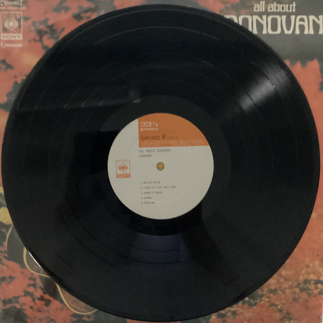 แผ่นเสียง Donovan - All About Donovan Vinyl VG+ 2LPs