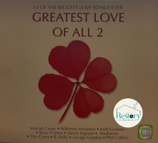 Various - Greatest Love Of All 2 CD NM or M-