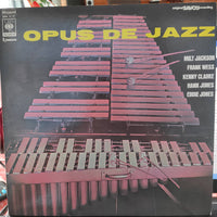 Milt Jackson, Frank Wess, Hank Jones, Eddie Jones : Opus De Jazz (LP, Album, Mono, Promo, RE)