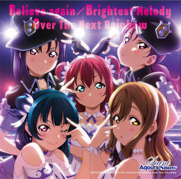 ซีดี Saint Aqours Snow - Believe again / Brightest Melody / Over The Next Rainbow CD VG+