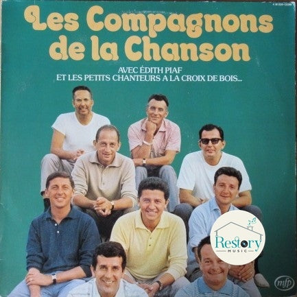 Les Compagnons De La Chanson : Avec Edith Piaf et Les Petits Chanteurs A La Croix De Bois (LP, Comp, RE)