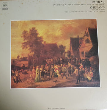 Antonín Dvořák, Bedřich Smetana, The Cleveland Orchestra, George Szell : Symphony No 9 In E Minor Opus 95 "From The New World" / "The Moldau" (LP, Comp)