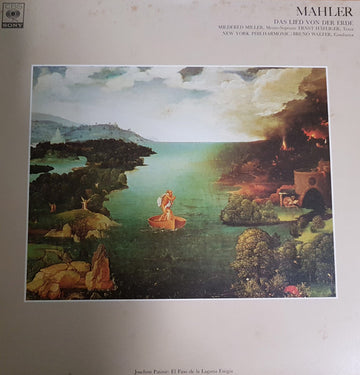 แผ่นเสียง Gustav Mahler - Mildred Miller, Ernst Haefliger, New York Philharmonic, Bruno Walter - Das Lied Von Der Erde Vinyl VG+