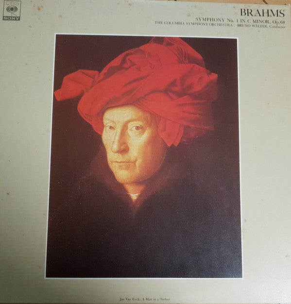 Johannes Brahms, Bruno Walter, Columbia Symphony Orchestra : Brahms Symphony No. 1 Bruno Walter (LP, RE, RM)