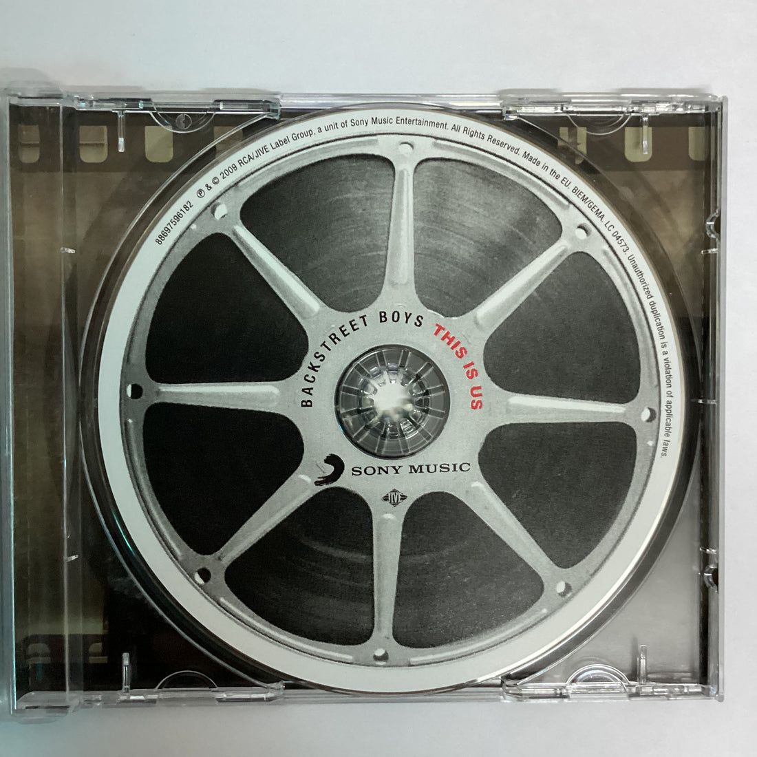 ซีดี Backstreet Boys - This Is Us CD VG+