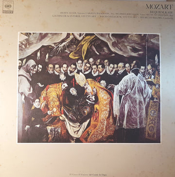 Wolfgang Amadeus Mozart / Bachcollegium Stuttgart, Gächinger Kantorei Stuttgart, Helmuth Rilling, Arleen Auger, Carolyn Watkinson, Siegfried Jerusalem, Siegmund Nimsgern : Requiem Kv. 626 (LP)