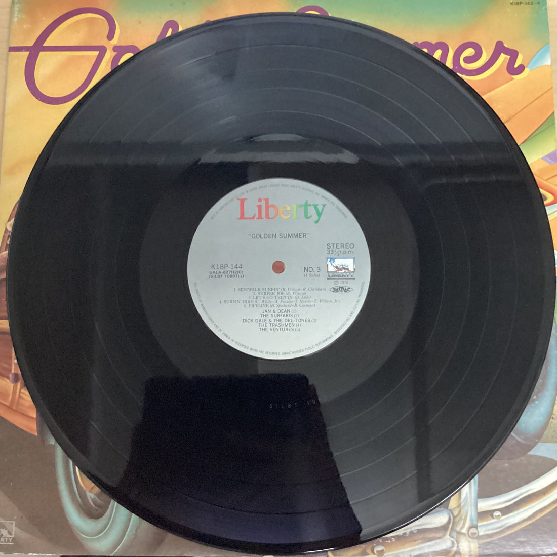 แผ่นเสียง Various - Golden Summer Vinyl VG+ 2LPs