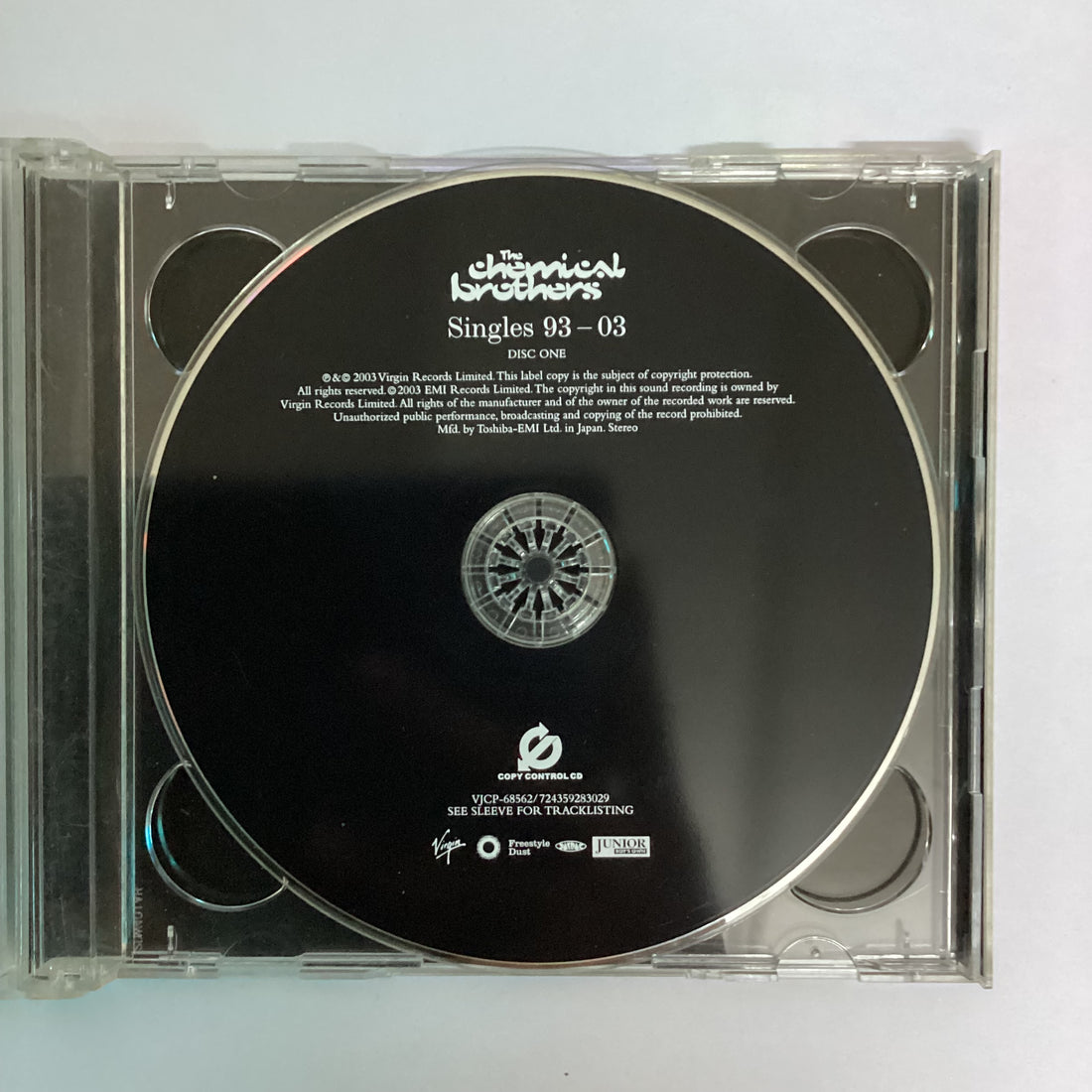 ซีดี The Chemical Brothers - Singles 93-03 CD VG 2CDs