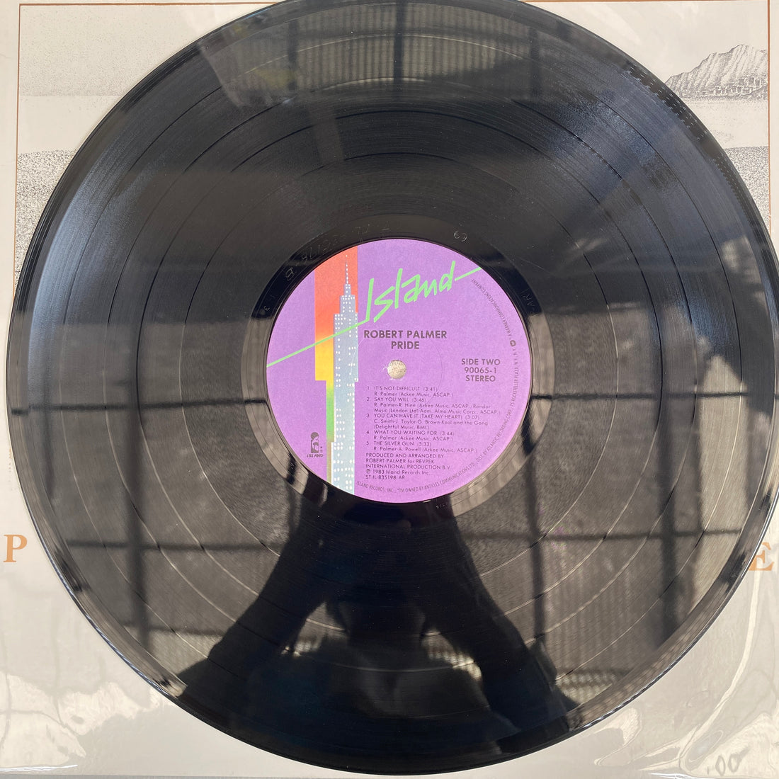 แผ่นเสียง Robert Palmer - Pride Vinyl VG+