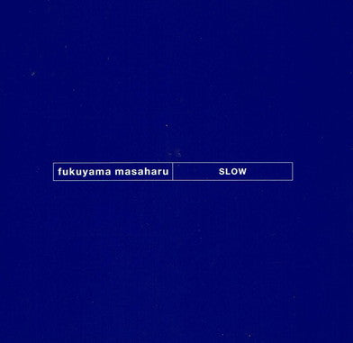 Masaharu Fukuyama : Slow (CD, Comp + DVD-V, NTSC, Reg + Ltd)