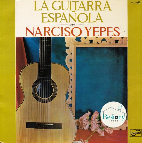 Narciso Yepes : La Guitarra Española (LP, Gat)