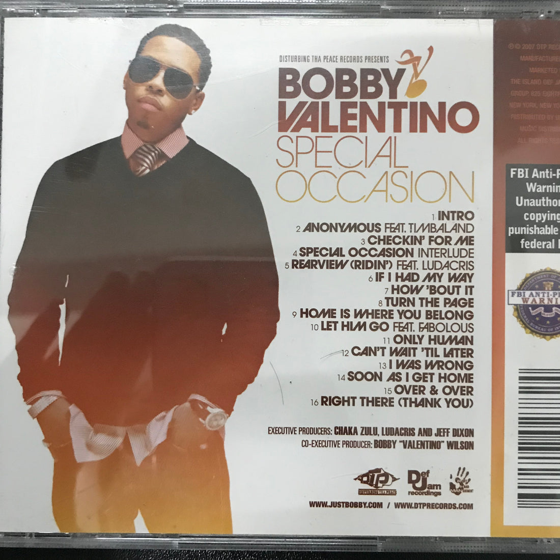 ซีดี Bobby Valentino - Special Occasion CD VG+