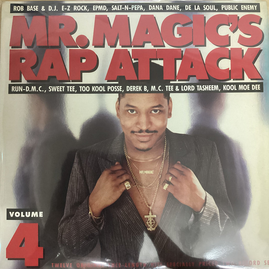 แผ่นเสียง Various - Mr. Magic's Rap Attack Volume 4 Vinyl VG+ 2LPs