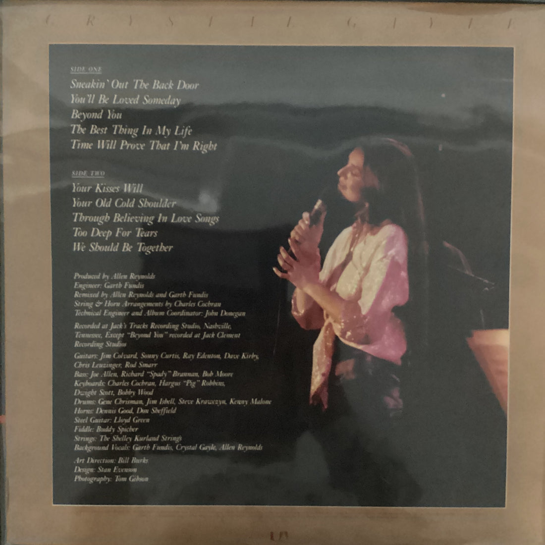แผ่นเสียง Crystal Gayle - We Should Be Together Vinyl VG+
