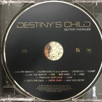 ซีดี Destiny's Child - Destiny Fulfilled CD VG+