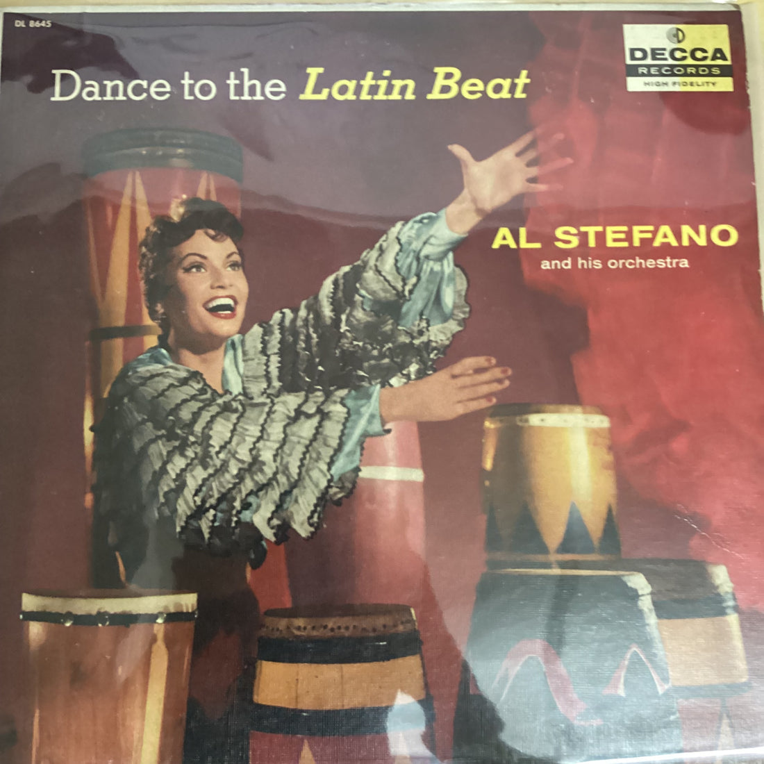 แผ่นเสียง Al Stefano And His Orchestra - Dance To The Latin Beat Vinyl VG+