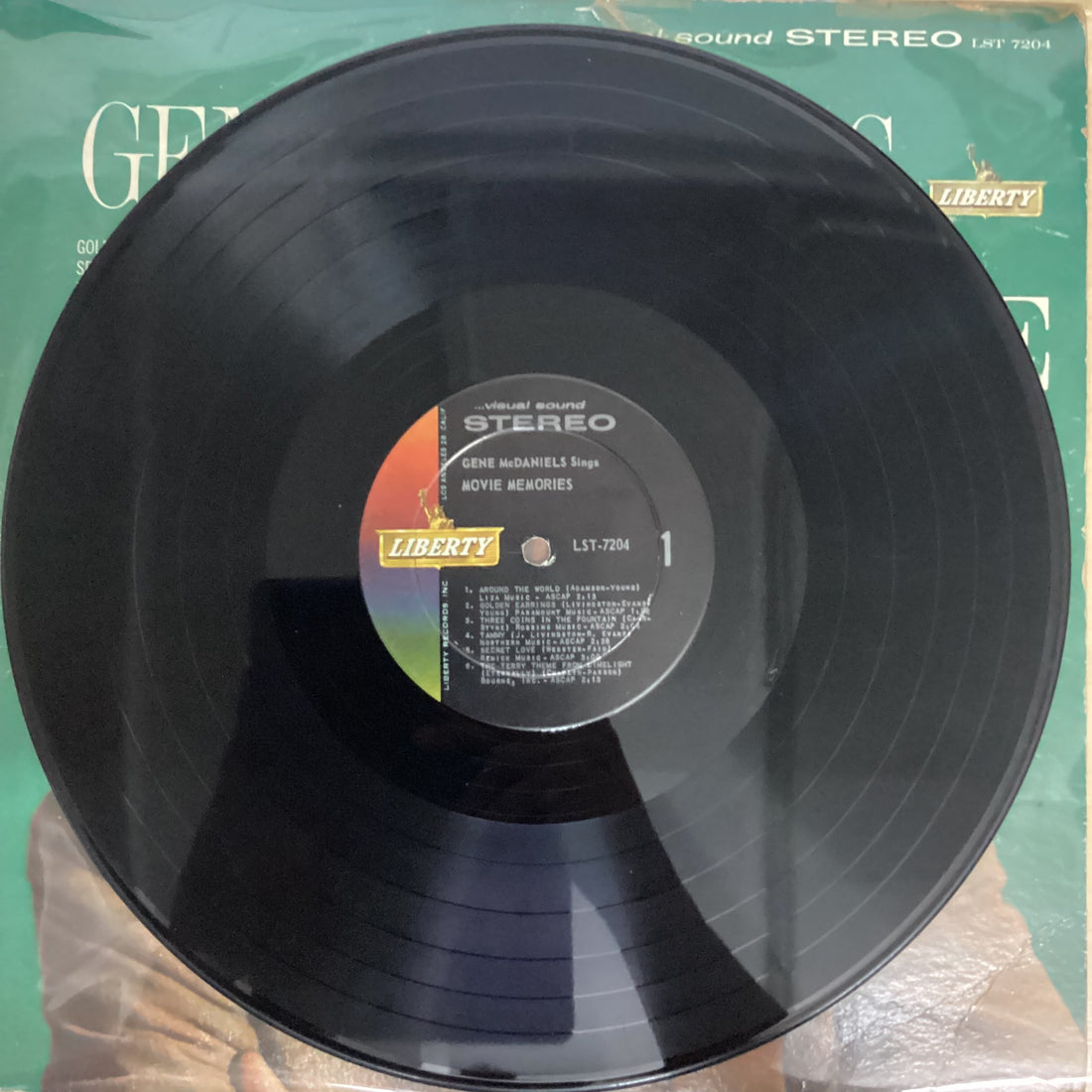 แผ่นเสียง Eugene McDaniels - Sings Movie Memories Vinyl VG+