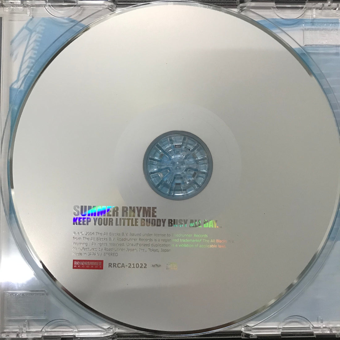 ซีดี Summer Rhyme - Keep Your Little Buddy Busy All Day... CD VG+