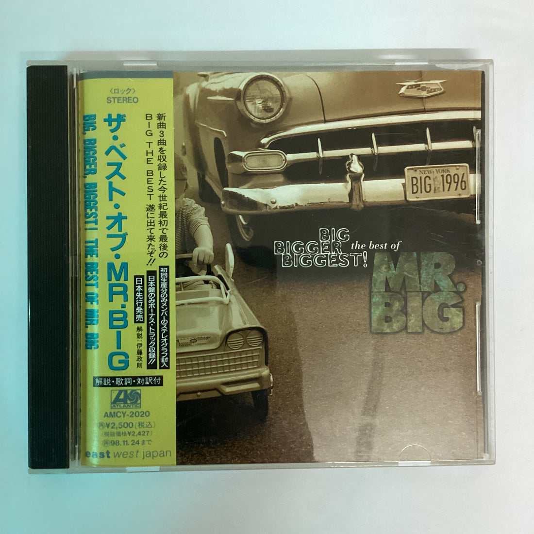 ซีดี Mr. Big - Big, Bigger, Biggest: The Best Of Mr. Big CD VG