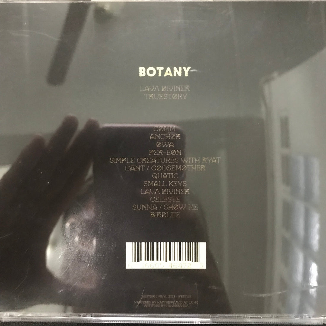 ซีดี Botany - Lava Diviner Truestory CD VG+