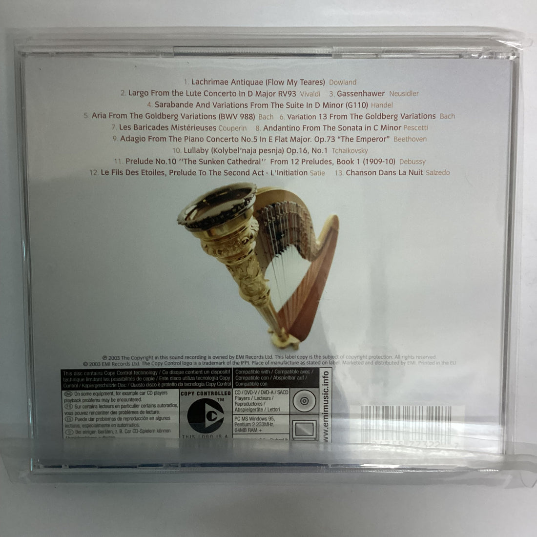 ซีดี Julia Thornton - Harpistry CD VG+