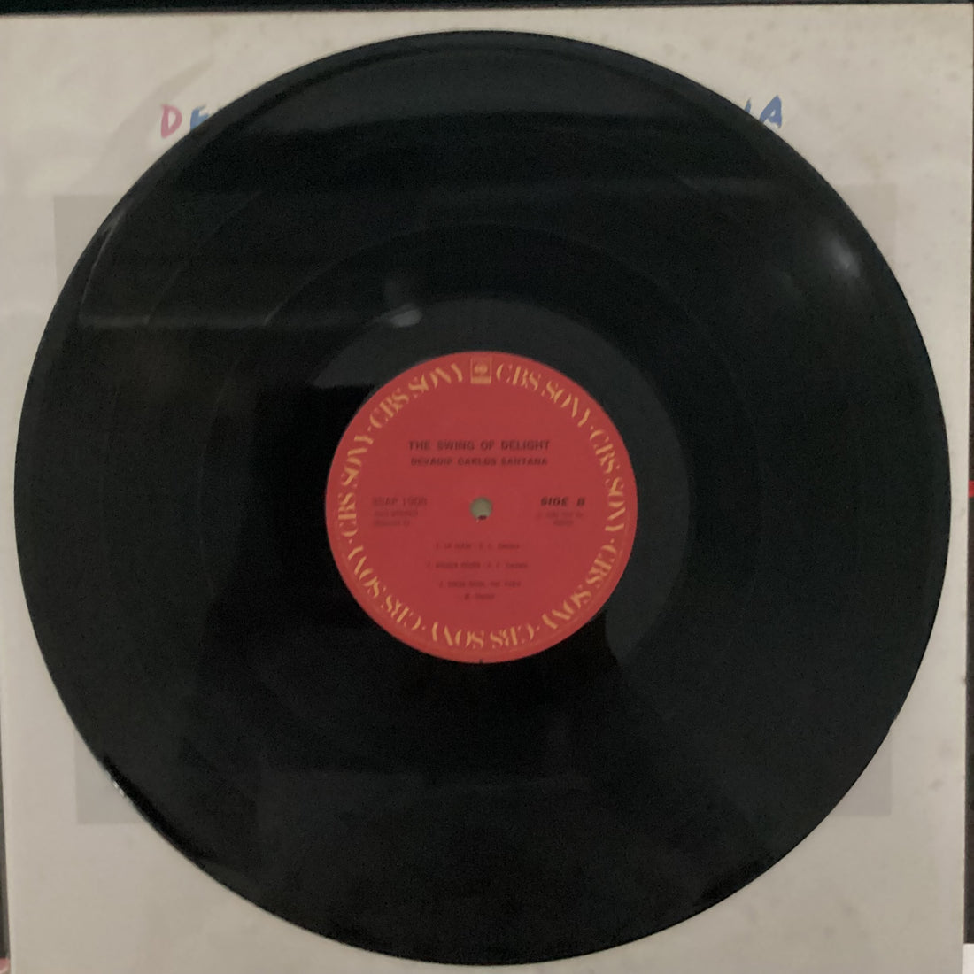 แผ่นเสียง Carlos Santana - The Swing Of Delight Vinyl VG+ 2LPs