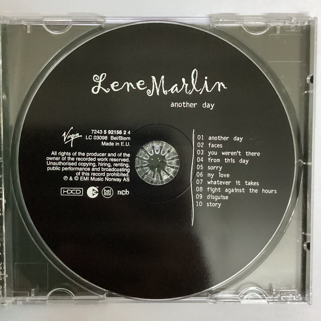 ซีดี Lene Marlin - Another Day CD VG+ HDCD