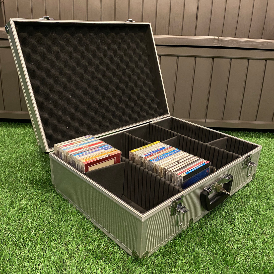 Aluminum CD Case Size L (140 CDs) #2 แถมซีดี 3000.-