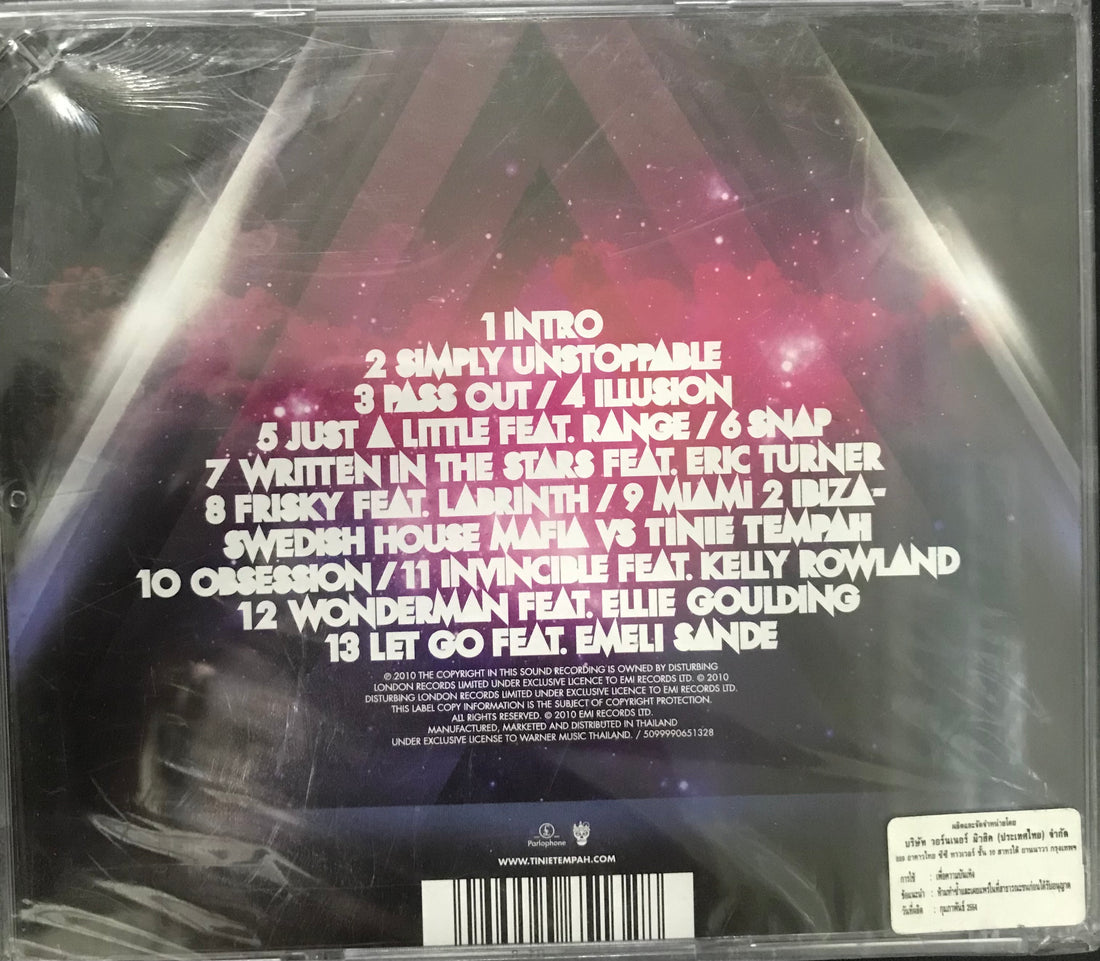 ซีดี Tinie Tempah - Disc-Overy CD M