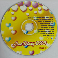 ซีดี Various - Love Diary 2003 (CD) (VG+) (2CDs)