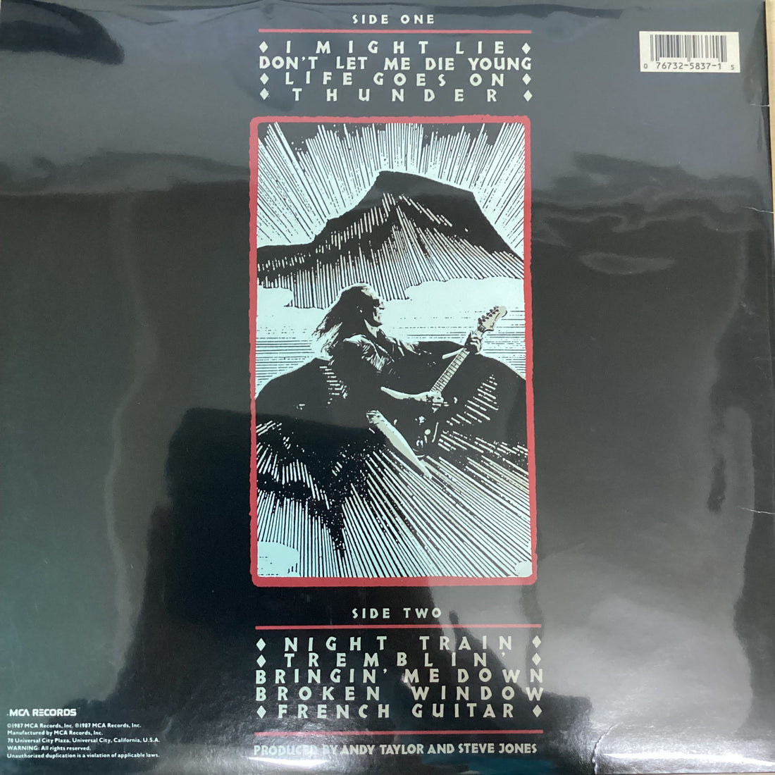 แผ่นเสียง Andy Taylor - Thunder Vinyl VG+