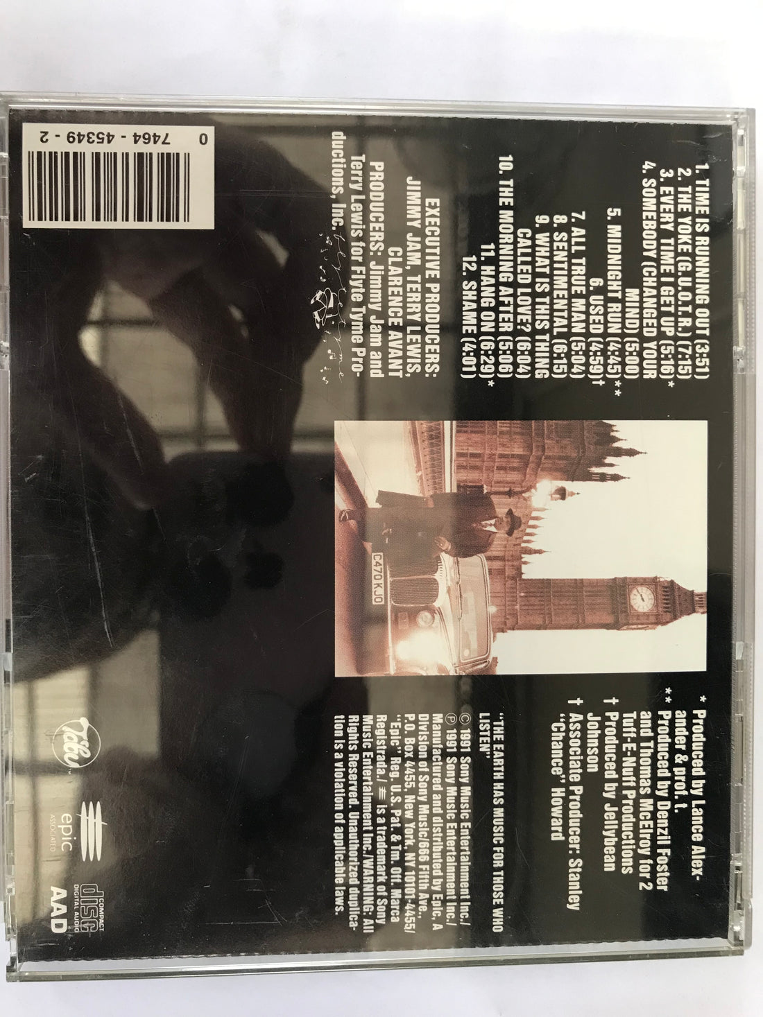 ซีดี Alexander O'Neal - All True Man CD VG+