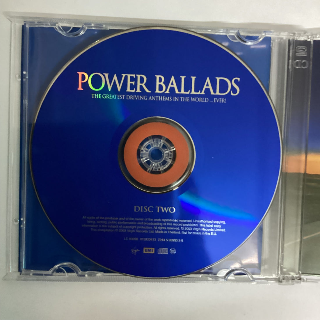 ซีดี Various - Power Ballads - The Greatest Driving Anthems In The World...Ever! CD NM or M- 2CDs