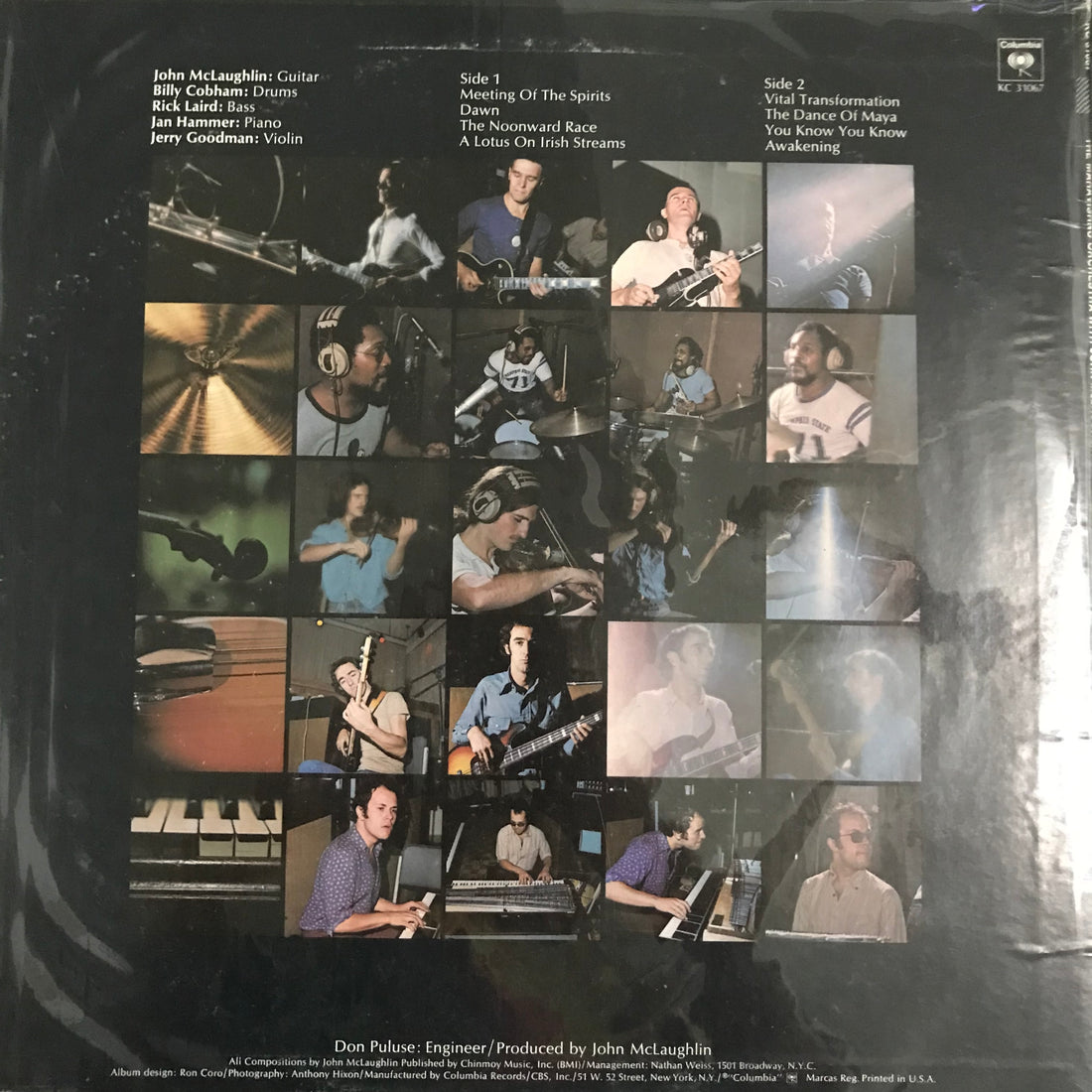แผ่นเสียง Mahavishnu Orchestra / John McLaughlin - The Inner Mounting Flame Vinyl VG+
