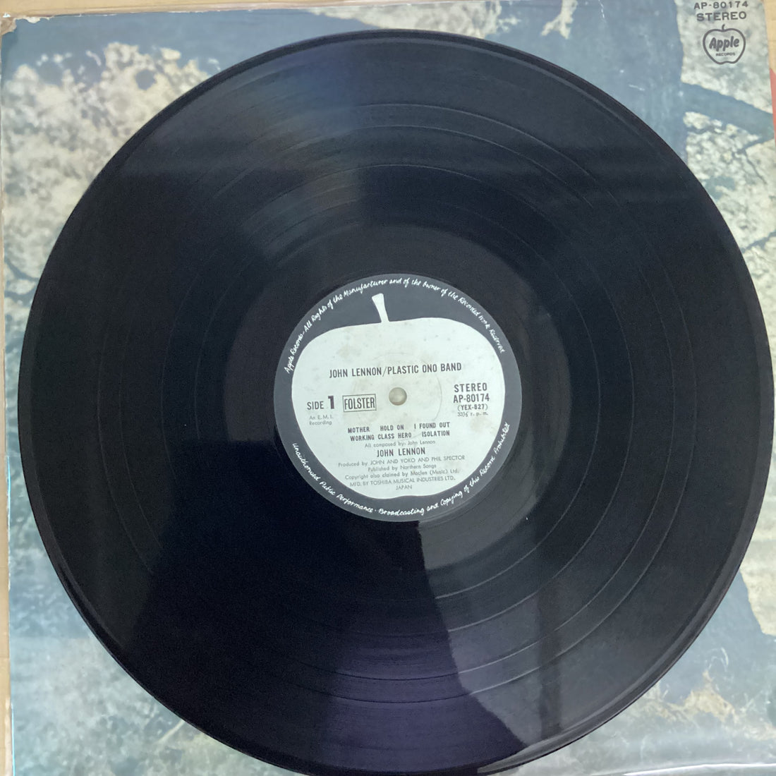 แผ่นเสียง John Lennon, The Plastic Ono Band - John Lennon / Plastic Ono Band Vinyl VG+