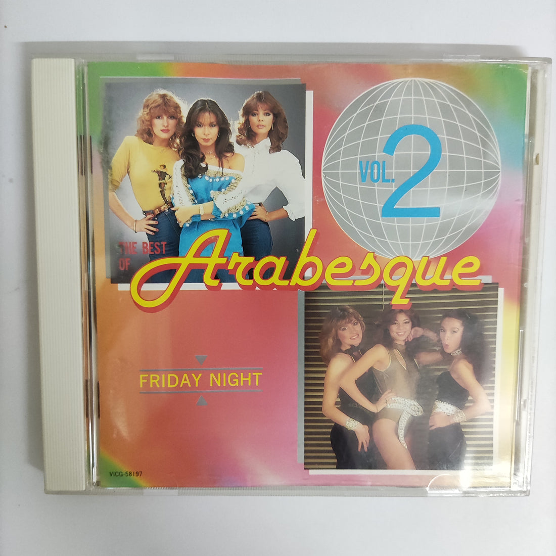 ซีดี Arabesque - The Best Of Arabesque Vol.1 - Vol.5 Hello MR.Monkey, Friday Night, Peppermint Jack, Midnight Dancer, Billy's Barbeque CD VG,VG+,VG+,VG+,VG+